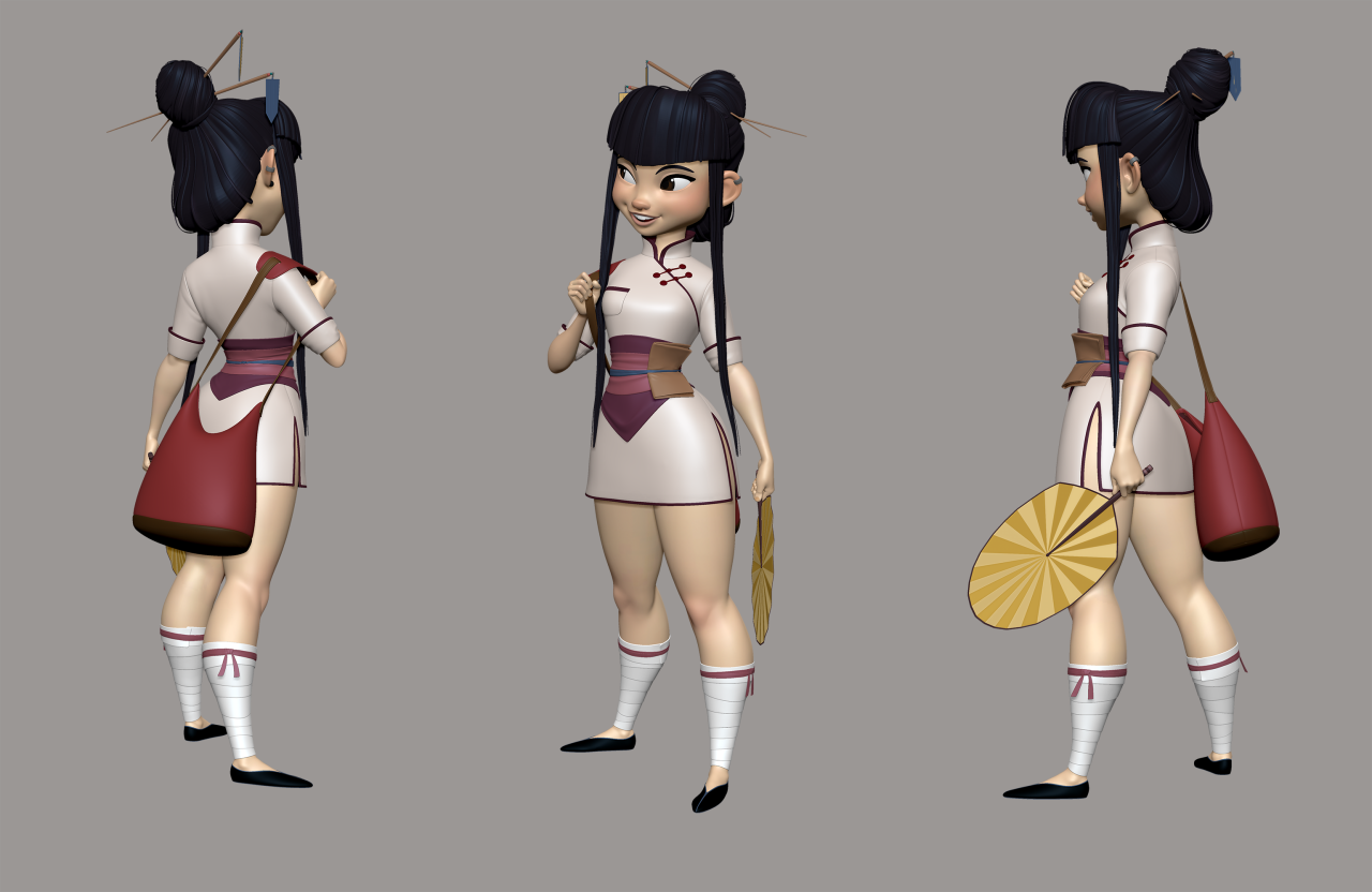 rayzaalvarez: Chinese Girl Just wanted to share what I’ve been working recently.