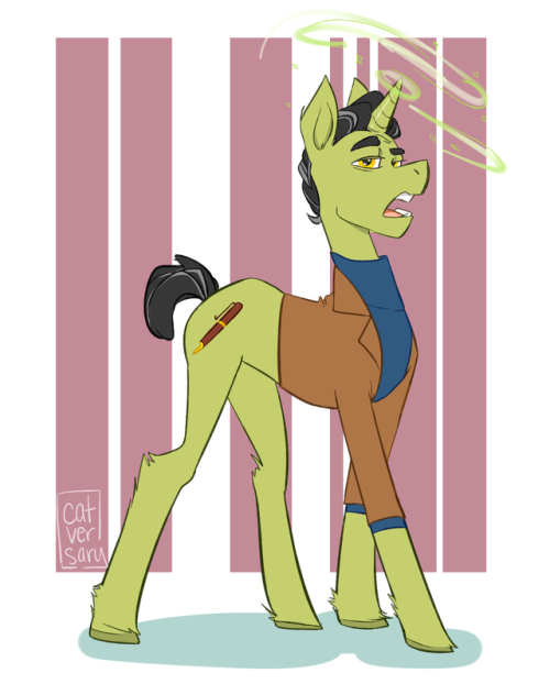 catversary: catversary: fshjk this is uhhhhh WALTER STRICKLER as a pony. bc i love ponies. and i lov