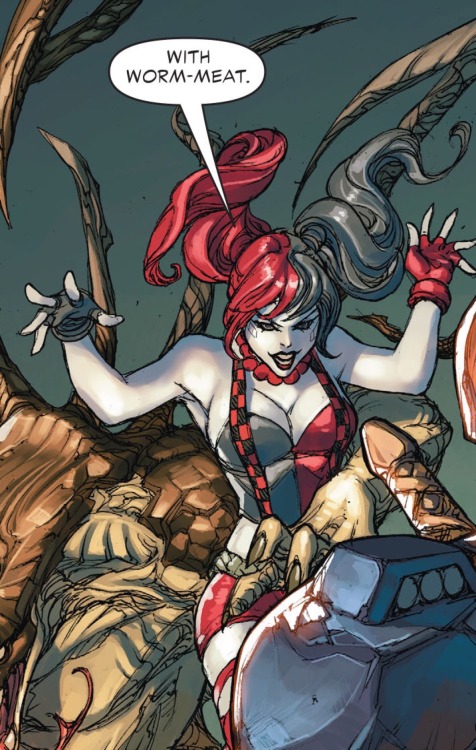 Porn vikaq:  Harley Quinn in Deathstroke issue photos