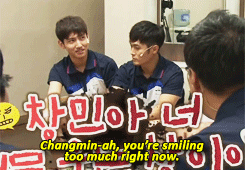princeinprague:  the team lost but changmin and jongsu won their match; since changmin