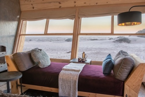 goodwoodwould: Good wood - escapism at its absolute finest. Shipwreck lodge’s wooden cabins on