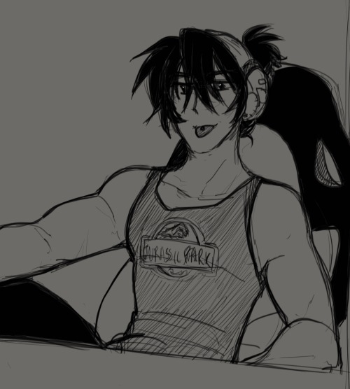 artsyfartsywhatnot:  RPG AU!! This thing has taken over my thoughts also picked up playing FF14~~ :3