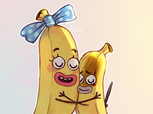 imasmolbush:  dat bananas made me cry