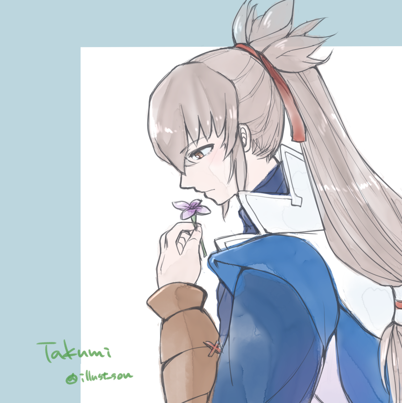 Primordial Soup Takumi Fe Fates Heroes 1hour Drawing