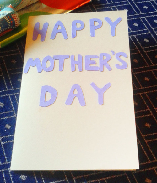 Tried Making Pop Up Card For Mothers Day This Year. Happy Mothers Day To All The Great Moms Out There.