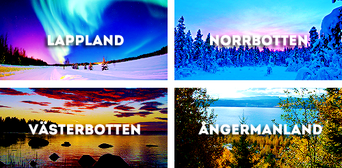sothoros:  Sweden’s 25 Provinces from North to South 