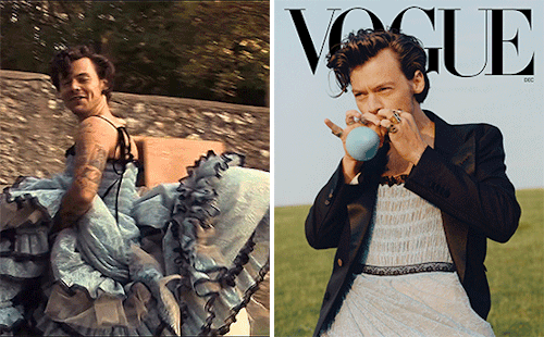 harrysimpact:Harry Styles covers the December 2020 Issue of Vogue 