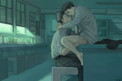 indigoit:  BokuAkaBoku in School 