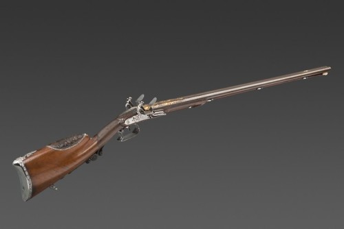 Ornate French flintlock fowler crafted by Nicolas Noel Boutet of the Versailles Armory, 1798-1800.fr