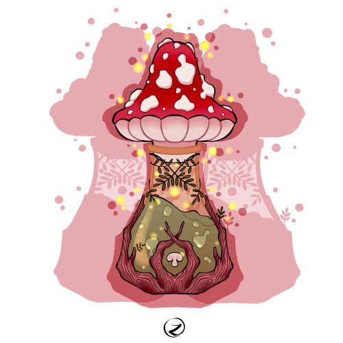 Mushroom Hat &amp; Potion