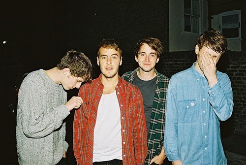 themaraudersyearbook:   The Marauders, hanging out in Muggle London Taken by Gideon Prewett, Autumn 