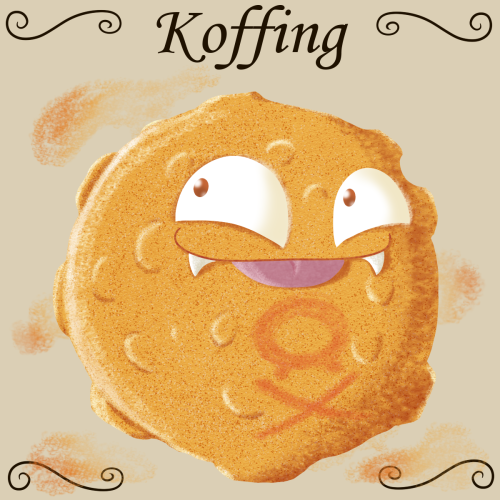 Delicious Dex:#109 Cheese Puff Ball KoffingIf you had any idea for future pokemons and what food the