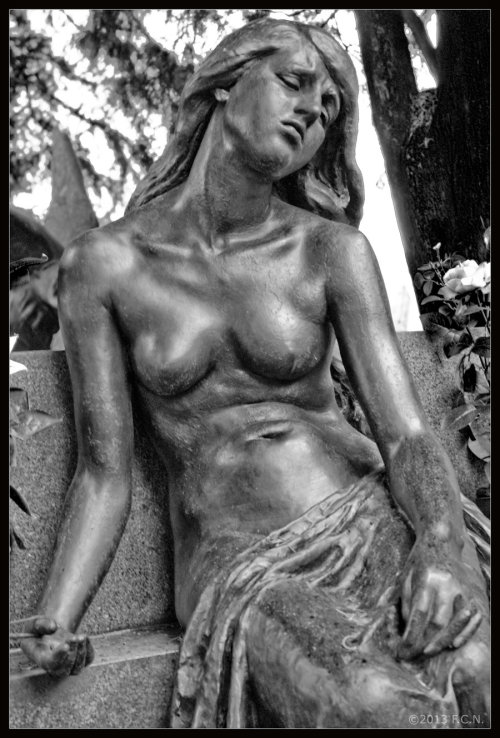 fer1972:  Beautiful Death: Cemetery Statues Photography by f-c-n