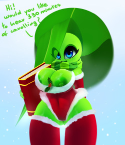 plantpenetrator:  Prea enjoys Christmas carols,