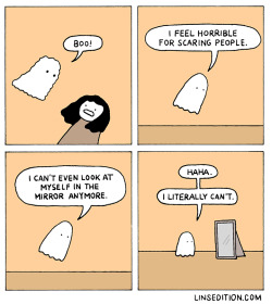 linscomics:  Literally  Hahappy Halloween!