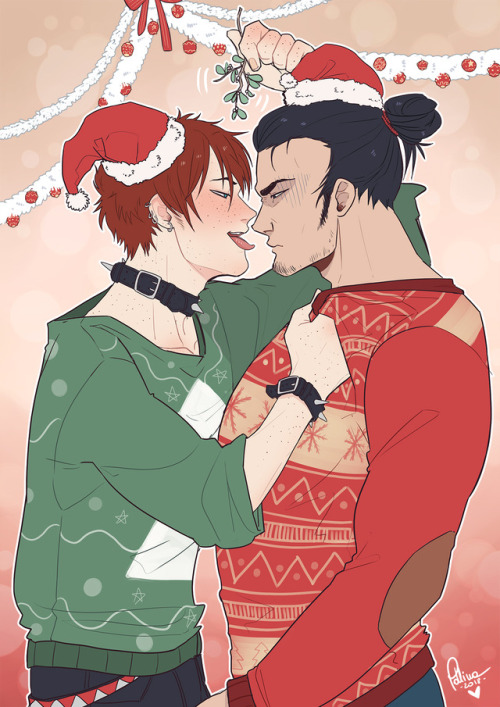 Christmas commission for Maggie Solomon, author of Chain Smoke