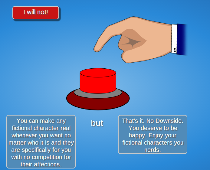 thatuselesslesbian:  spoopygilbird:  homogayhorse:  *presses the button* *worships