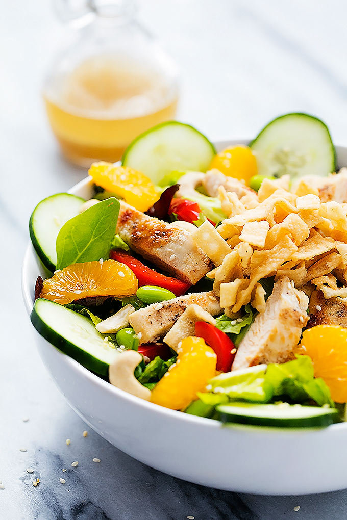 do-not-touch-my-food:    Asian Citrus Chicken Salad   