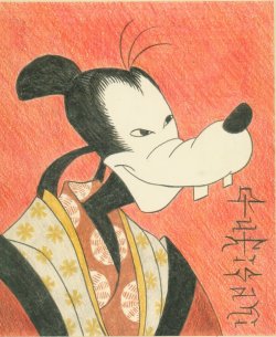 the-disney-elite:  A Goofy History of Art by Disney animator John Sparey  (1927-2010) Sparey’s series features Goofy drawn in the style of a traditional Japanese painting, Hans Holbein The Younger, El Greco, Rembrandt, Stuart Gilbert, Honoré Daumier, Van