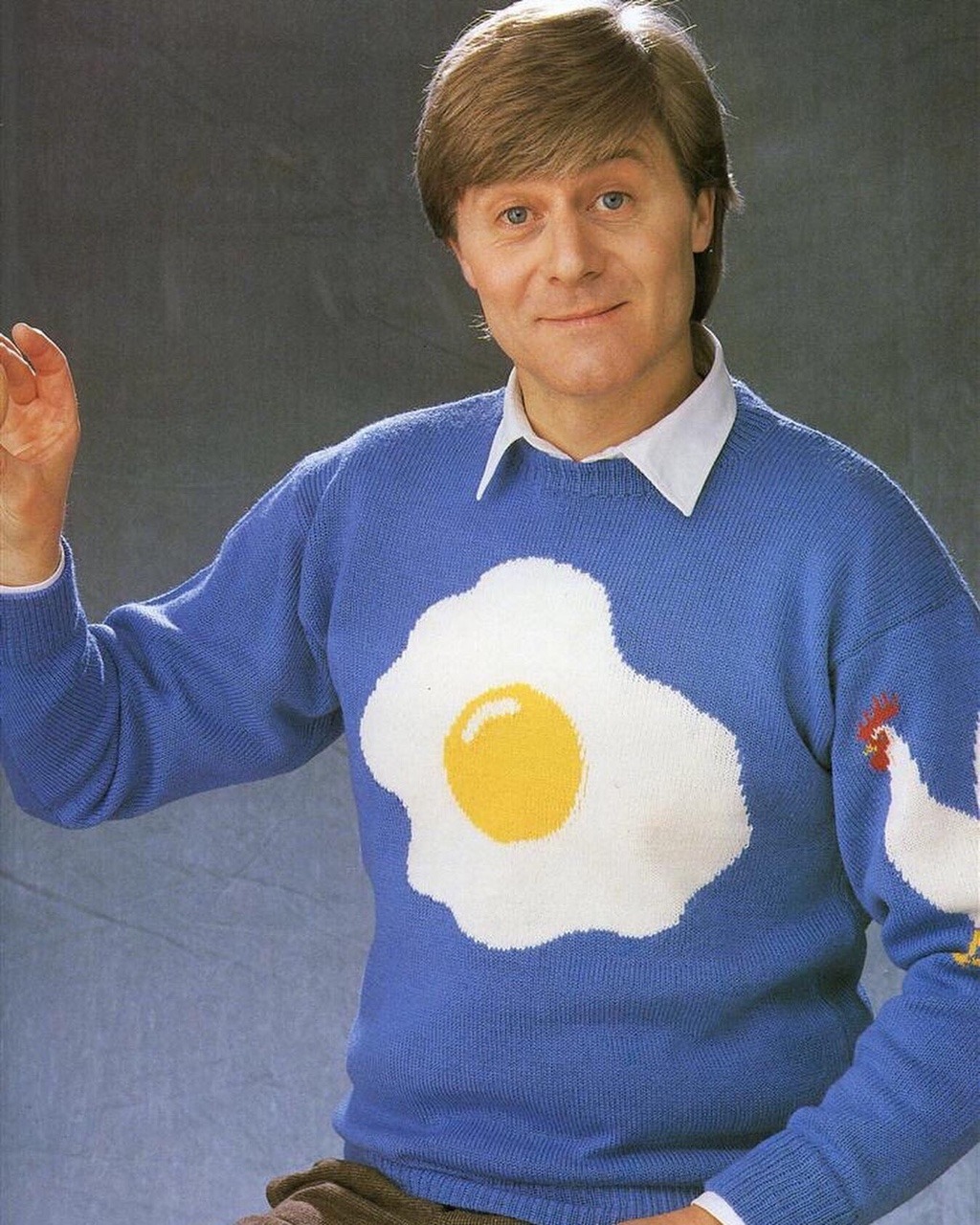 neontalk:Winter is coming. Knitting inspiration. ”Wit Knits” 1985🇬🇧 George