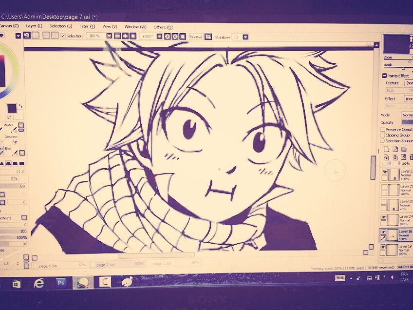 fangirlsweg:  xfairydrawing:  I’m so productive.  When Lucy is in her naked gloryWhen