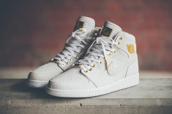 hypebeast:  Air Jordan 1 “Pinnacle” With 24K Gold Detailing