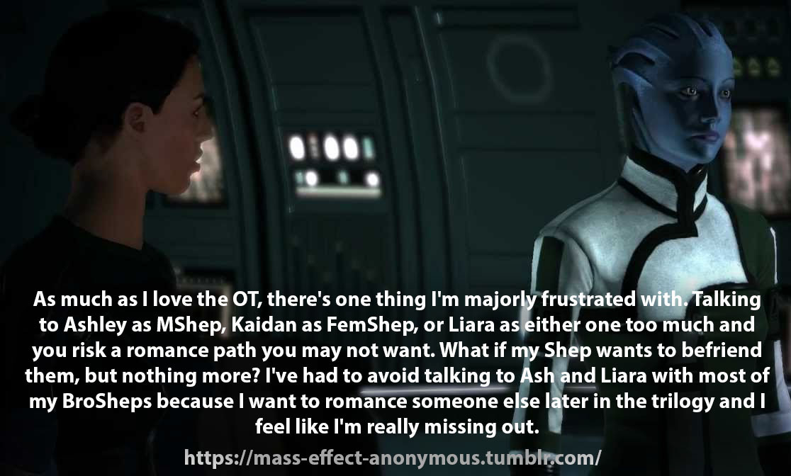If liara on effect happens in you mass 3? what cheat BDSM Library