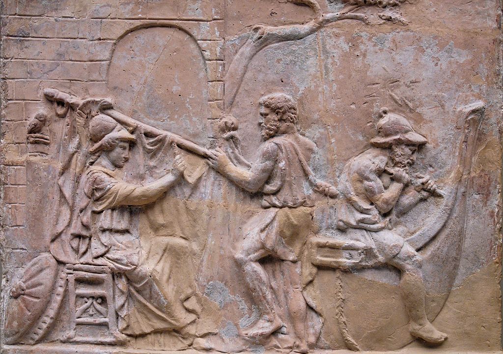 Ancient to Medieval (And Slightly Later) History - Athena helps build the  Argo: Roman moulded...