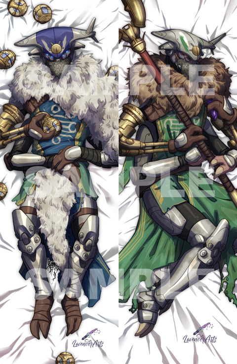 Variks Body Pillow Pattern - Lavender's Ko-fi Shop