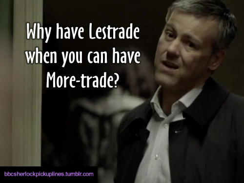 Sex â€œWhy have Lestrade when you can have pictures