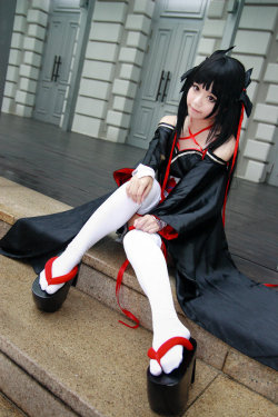 whatimightbecosplaying:  Kikou Shoujo wa Kizutsukanai - Yaya by Xeno-Photography Check out http://whatimightbecosplaying.tumblr.com for more awesome cosplay 