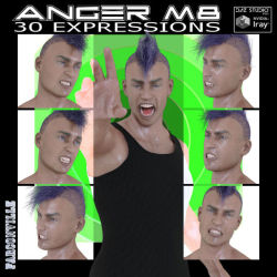 Anger  Is Composed Of 30 One Click Expressions For M8 And G8M. It Is Also  Composed