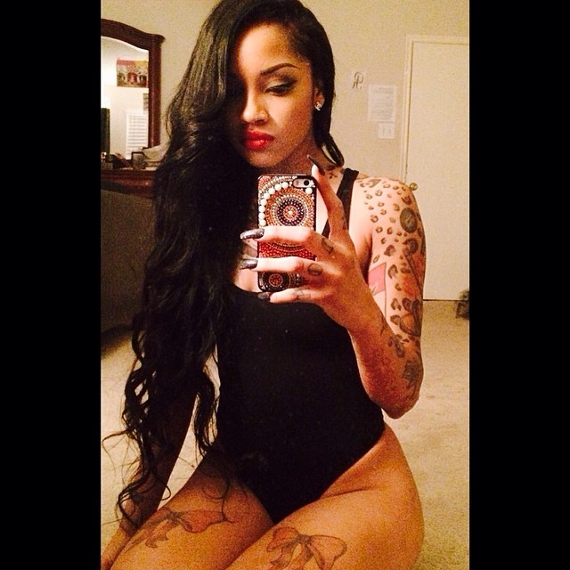 therealleaah:  fashionistasrus:  IG: mac_bxtch  XIV