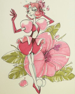 wandering-hobbit:  I drew a little pearl in Pink Diamonds outfit. Why? Why not! She’s hella cute in everything she wears!