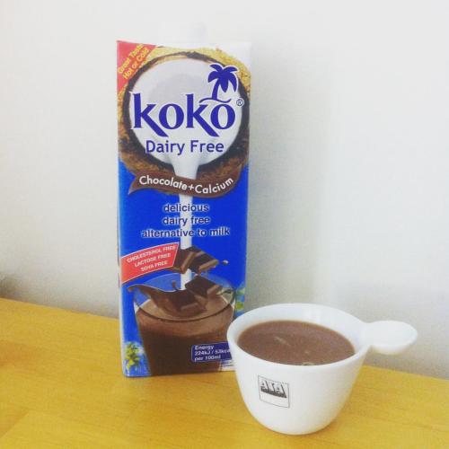 Trying this out today. I think I like it.#koko is #dairyfree #glutenfree#soyafree #cholesterolfree (