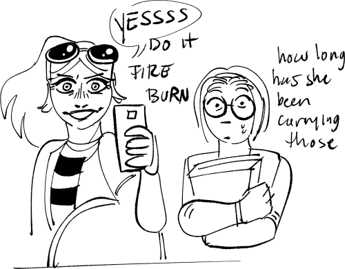 Hi!, I Love Love LOVE Your Feralnette AU, Can I Please Ask For The Class' Reactions For When She OBLITERATES