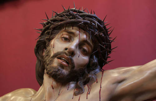  José María Ruiz Montes (b. 1981),Cristo de la Misericordia, 2015. Parroquia de San Miguel de Mira