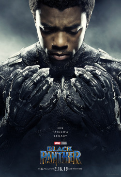 bando&ndash;grand-scamyon:  mysticboo-bear: marvelentertainment:  Wakanda Forever. #BlackPanther   @shizukamari47 @bando–grand-scamyon @lyricism1898   I CAN’T WAIT