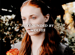 oberynymeros:“My father was a traitor,” Sansa said at once. “And my brother and lady mother are trai