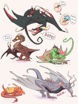 pocketss:  here are some wyverns for you