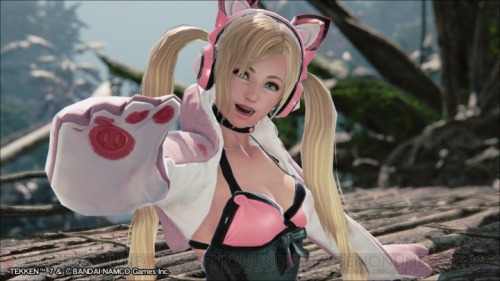 genmokai:  kuudererules:  Bandai Namco unveiled new Tekken 7 character Lucky Chloe during the Tekken 20th Anniversary Fan  Here is new image from Dengeki Online  put that thing back where it came from or so help me