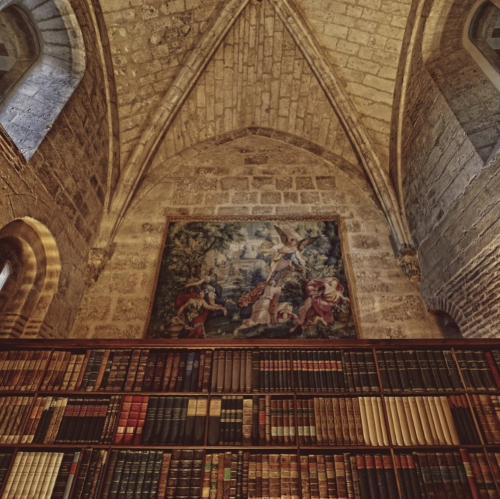 Monastery of Santa María de Retuerta (1146), today a luxury hotel.