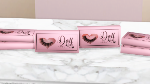 Doll Beauty Deco False Lashes Because you can never have too much pretty beauty clutter, right?Now o