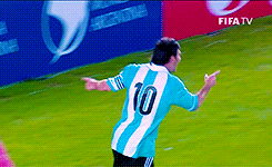 touchofyourlips:  Vamos Argentina! 
