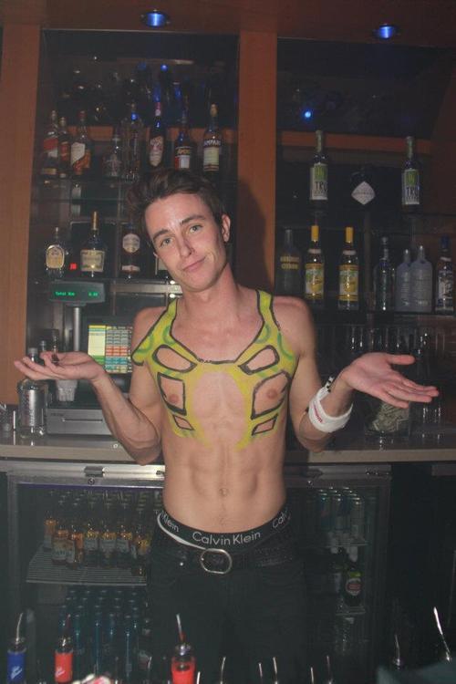 Hot bartender