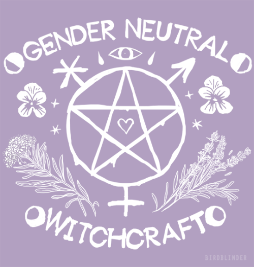 For witches of all genders! ✨You can find it on my print shops as a T-shirt, totebag etc. Also a sim