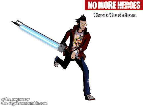 Travis TouchdownNo More Heroes 1 and 2 are now on Switch!!! :OCan’t wait for NMH 3!!!-Mark
