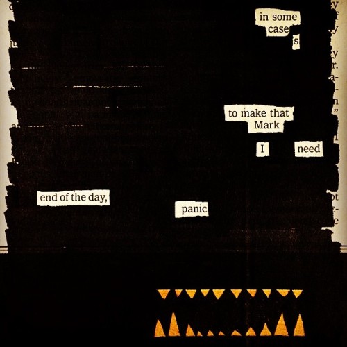 newspaperblackout: Newspaper blackouts by Austin Kleon