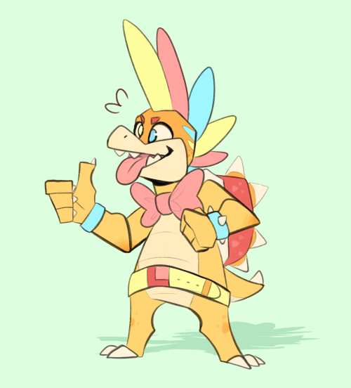 all the koopalings! tried giving em a bit more personality :]