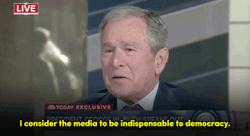 fun-ta-mental:  micdotcom:George W. Bush